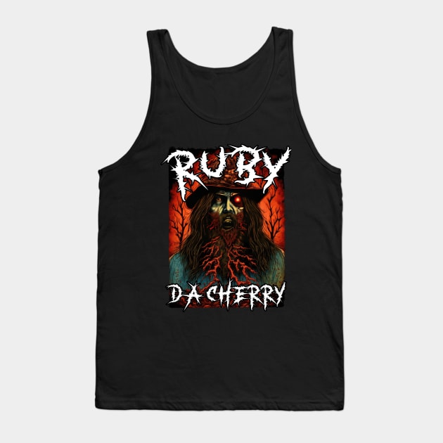 Zombie Ruby Da Cherry Tank Top by Soulphur Media